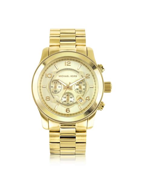 michael kors herenhorloge blauw|michael kors watches.